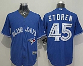 Toronto Blue Jays #45 Drew Storen Blue New Cool Base Stitched Jersey,baseball caps,new era cap wholesale,wholesale hats